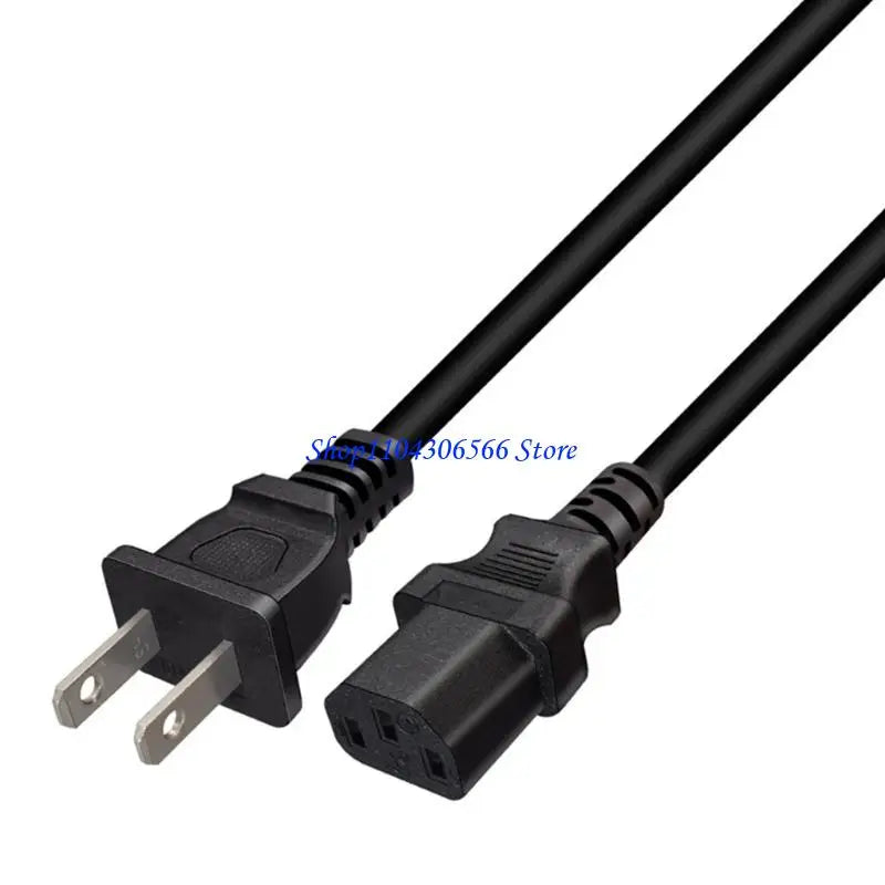NEMA 1-15P to IEC320 C13 Power Cord – 40cm Short Cable Power Cord HIP