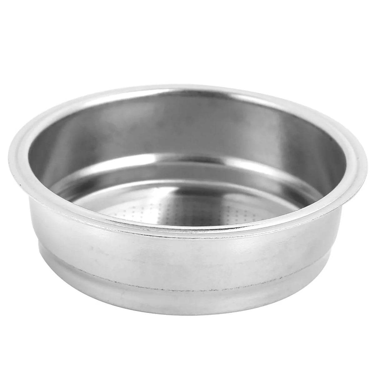 Coffee Machine Strainer Filter Strainer 51mm Single Layer Stainless Steel Coffee Machine Filter Strainer Bowl Fit for DeLonghi HIP A