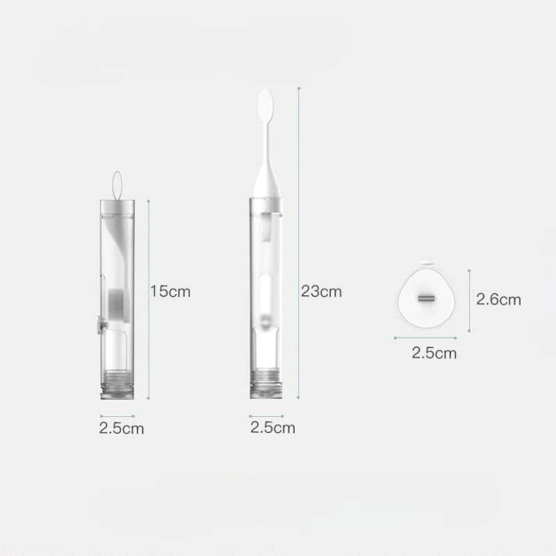 1PC Portable Folding Toothbrush Travel Toothbrush Set Creative Tooth Clean Tools Can Hold Toothpaste HIP