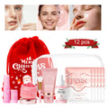 12pcs Collagen Jelly Cream Peel Off Overnight Facial Mask Salmon Collagen Essence Mask Firming Moisturizing Christmas Gift HIP 12pcs Includes 2 bag