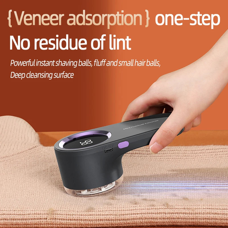 USB Rechargeable Fabric Shaver & Lint Remover – 3-Speed Fabric Lint Shaver HIP