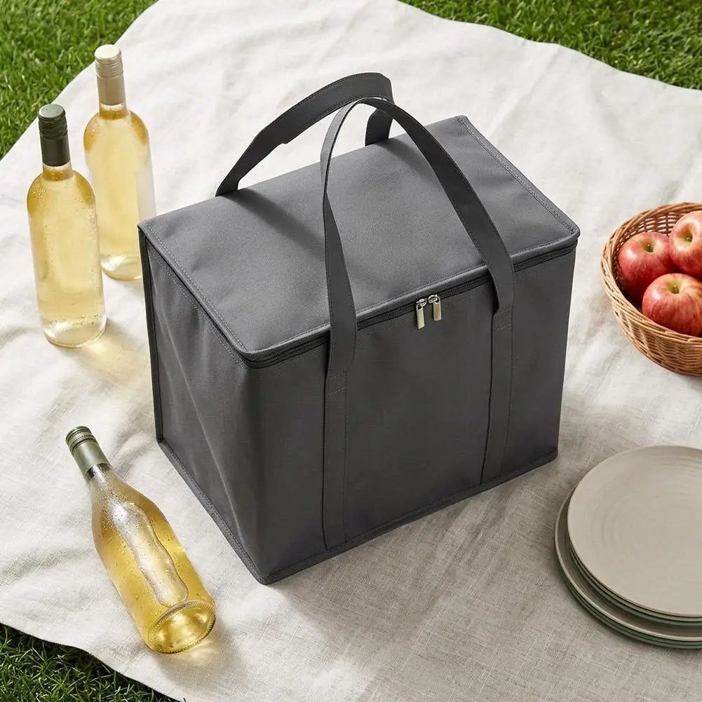 Insulated Cooler Bag,Food Delivery Insulated Bags Pizza Takeaway Thermal Warm Cooler Bag Thermal Bag For Camping Picnic HIP