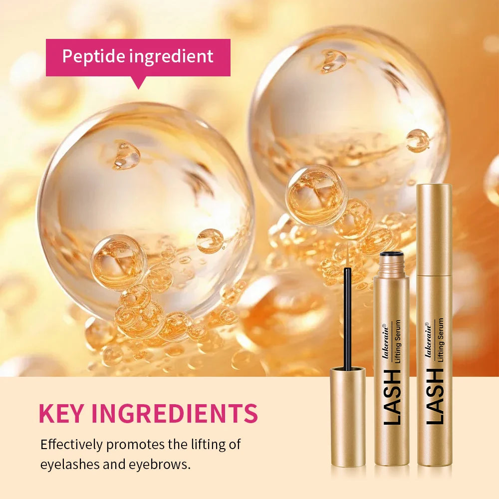 Lash Enhancing Serum - Peptide & Vitamin Longer Thicker Fuller Looking Lashes Cruelty-FreeEyebrow Serum HIP