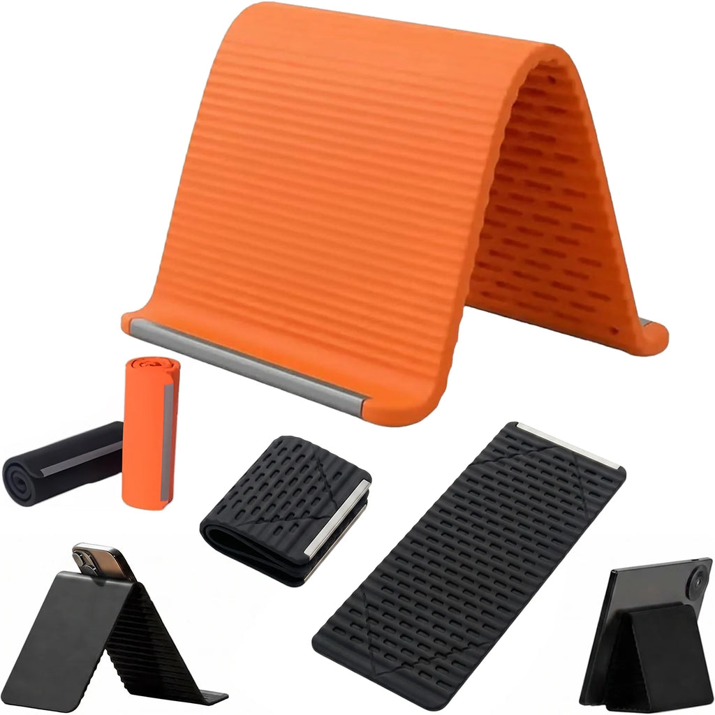 Foldable Silicone Aluminum Phone Tablet Laptop Stand | OSMR Phone Tablet Stand HIP