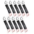 10-Pack 18650 Single Slot Battery Holder Cases with Wire Leads Battery Holder Case HIP 10pcs 1 Slot