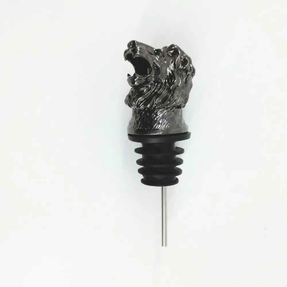 Animal Head Wine Pourer & Aerator – Leopard, Lion & Antelope Wine Pourer Aerator HIP