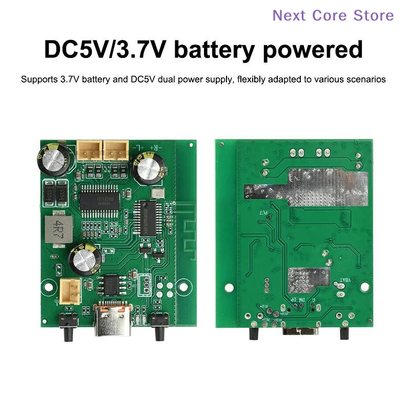 DC5V 3.7V TWS Bluetooth Amplifier Board – 2×10W Hi-Fi Stereo Bluetooth Amplifier Board HIP