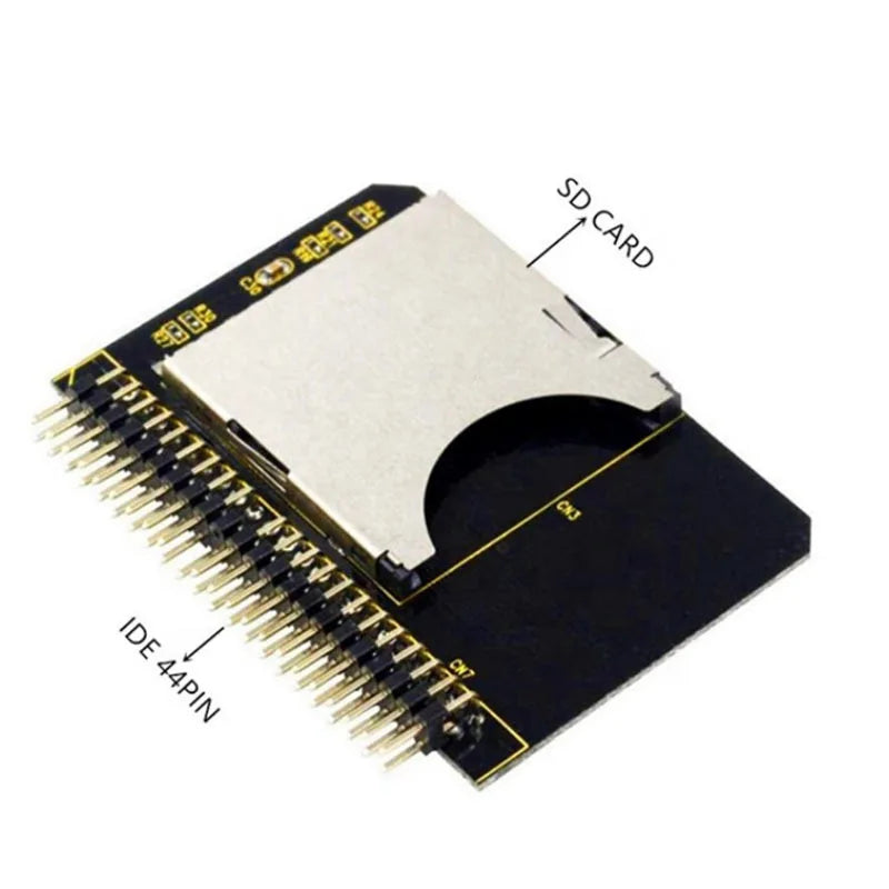 SD to IDE 44-Pin Adapter – SDHC/SDXC Laptop HDD Converter IDE Card Adapter HIP