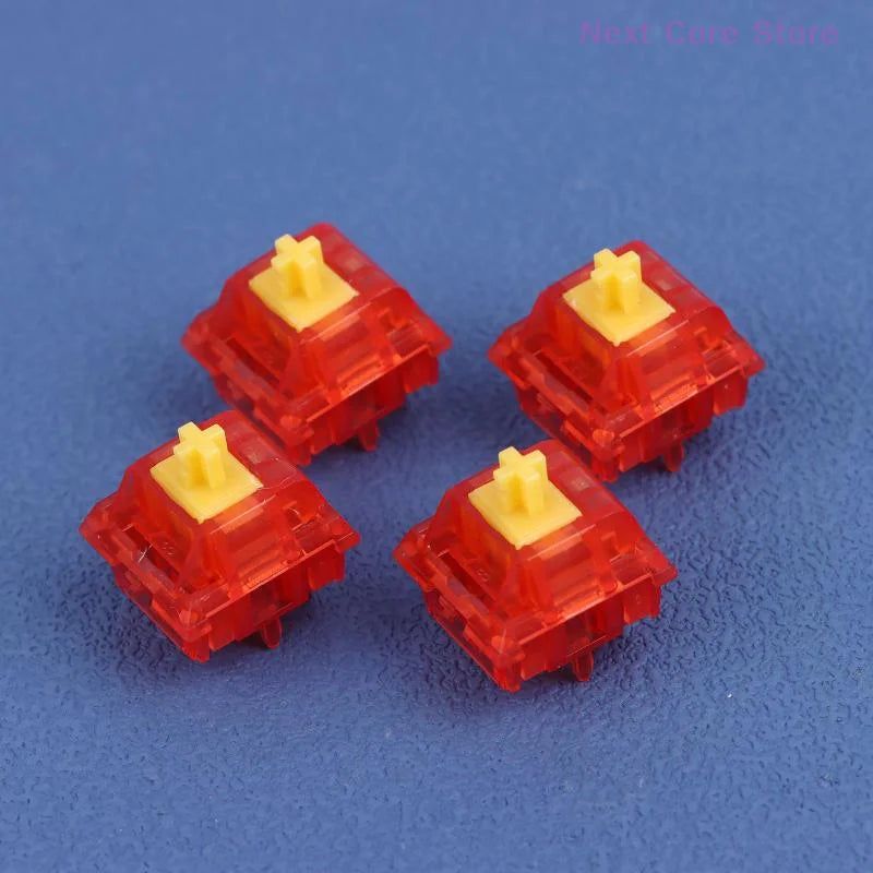 5-Pack Y2 Linear Switches – RGB Mechanical Keyboard 32g–53g Keyboard Switches HIP