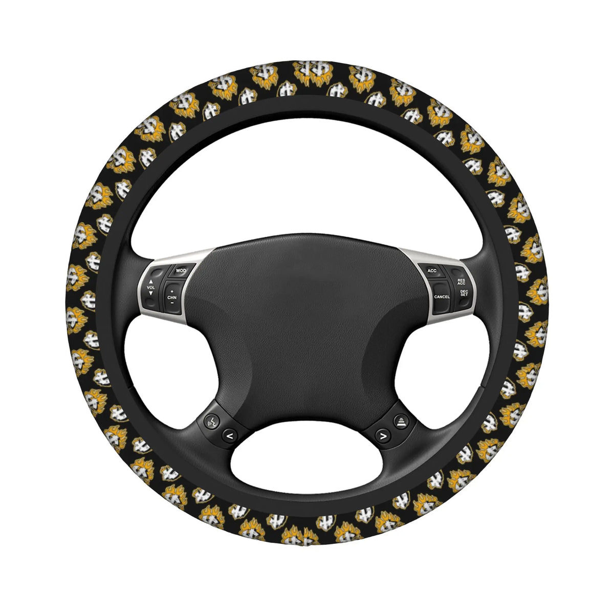 Bat Graphic Neoprene 15" Steering Wheel Cover | Non-Slip SUV Steering Wheel Cover HIP