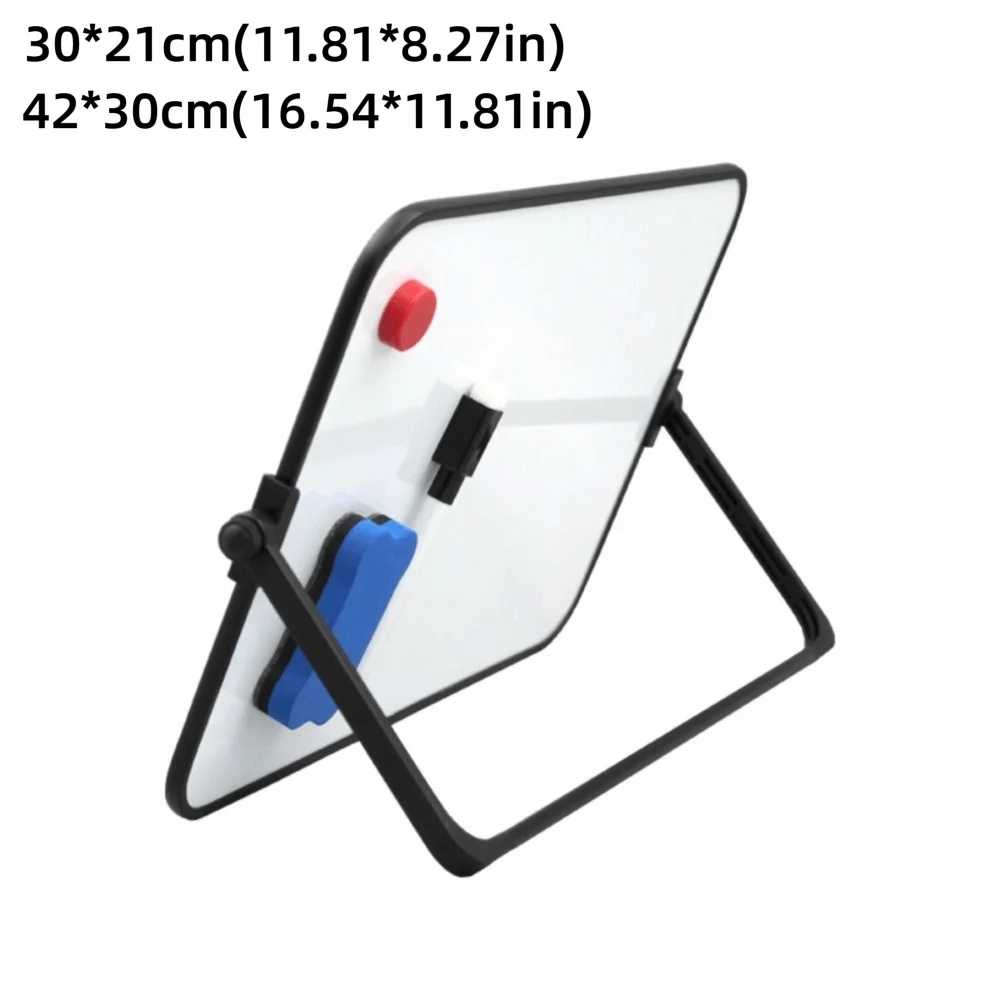 Double-Sided Magnetic Whiteboard with Stand – Portable Dry Erase Dry Erase Whiteboard HIP