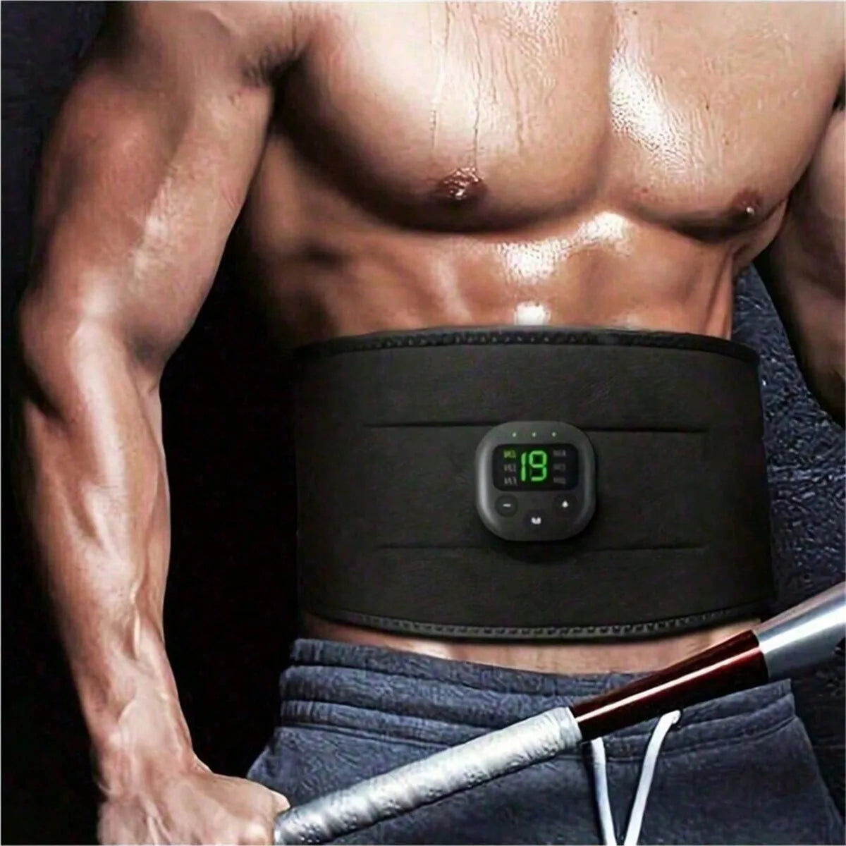 AXH Electric Waist Body Massager Belt – USB Rechargeable Electric Massager Belt HIP