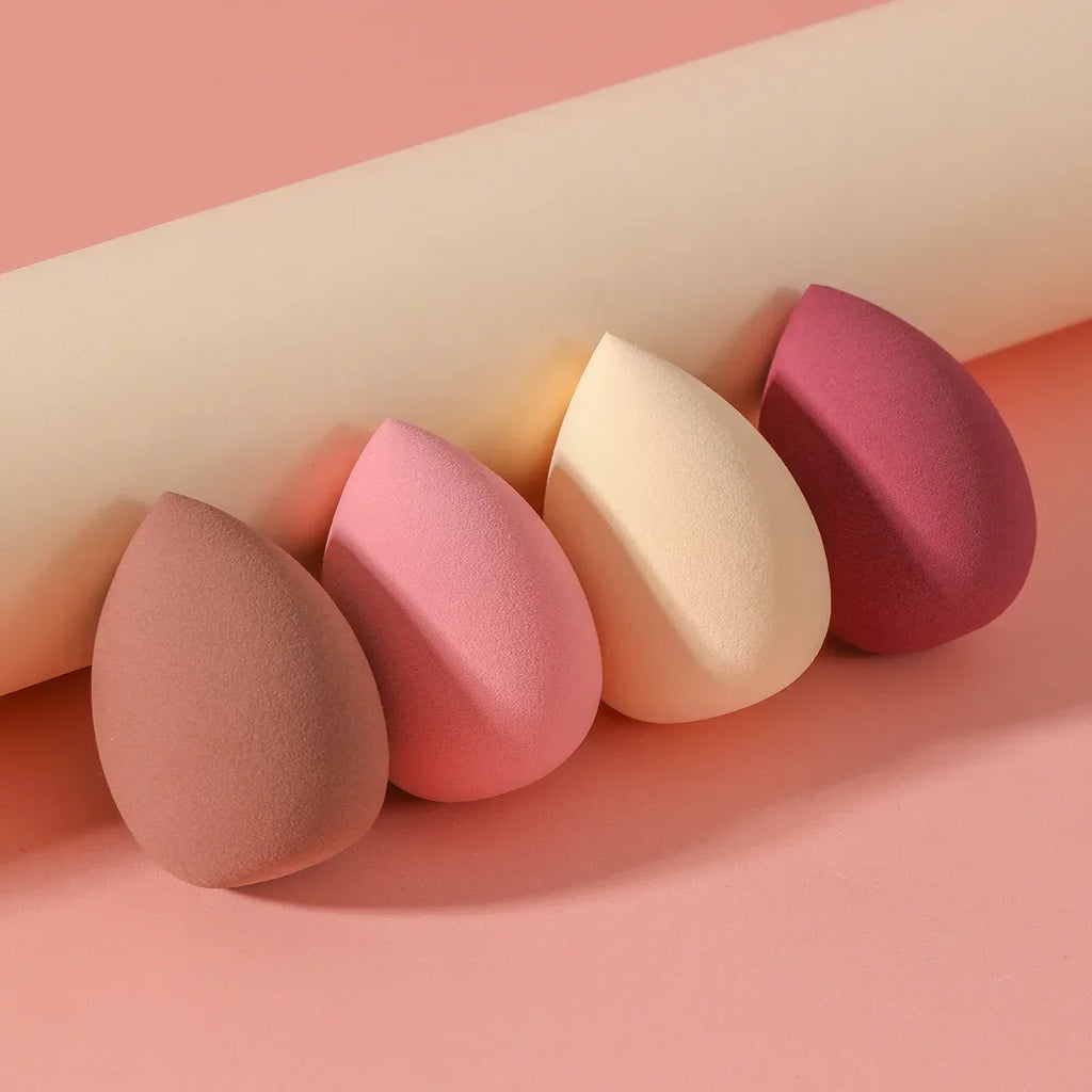 4-Piece Makeup Sponge Blender Set – Foundation Applicator Makeup Blending Sponge HIP
