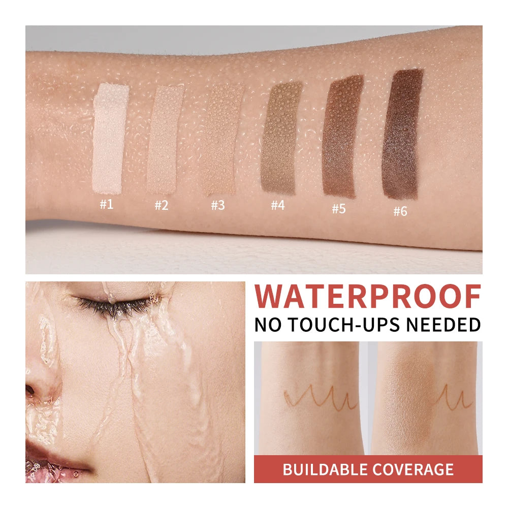 Konfident Glow Skin Tint Waterproof Hydrating Skin Foundation Coverage 30 ml Oil-Free Long - Lasting Glass-Skin Foundation Clean HIP