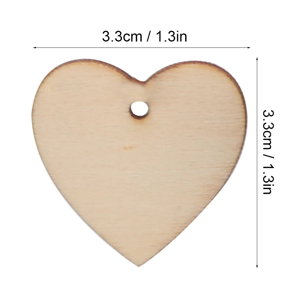 Lovely Heart-Shaped DIY Craft Hanging Decoration Ornament for Home Wedding Christmas Tree DIY Ornament Wedding Decoration HIP