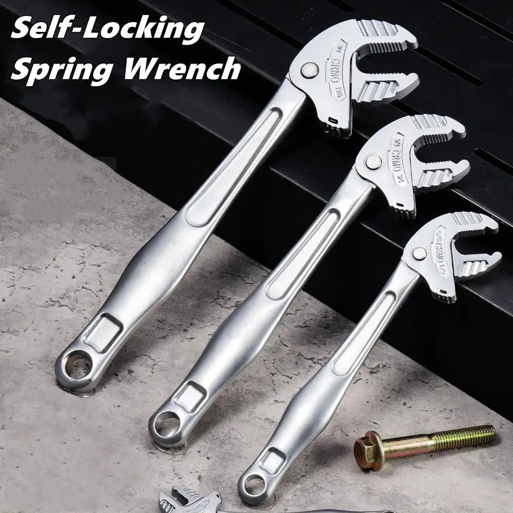 Heavy-Duty Chromium-Molybdenum Crab Claw Adjustable Wrench Adjustable Wrench HIP
