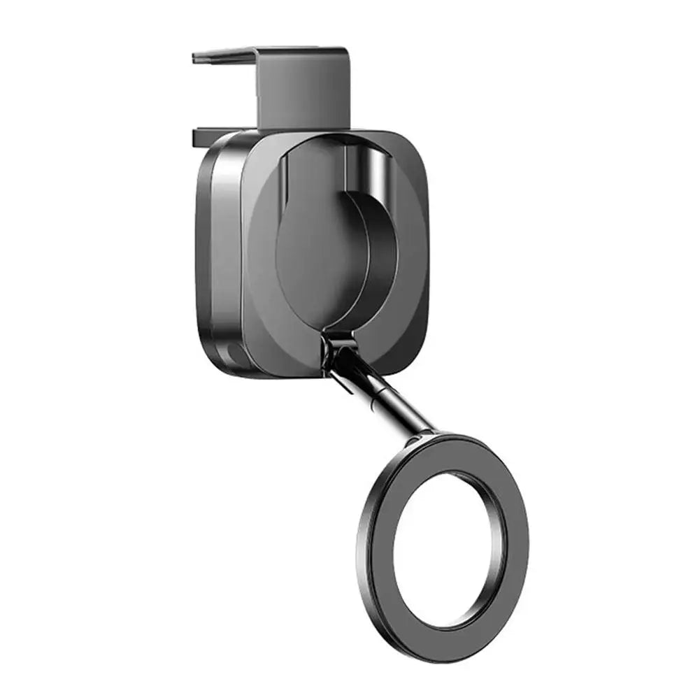 360 Rotate Foldable Mobile Stand Universal Magnetic Vacuum Adsorption Phone Holder For Car Airplane Desktop For iPhone 15 16 Pro HIP A