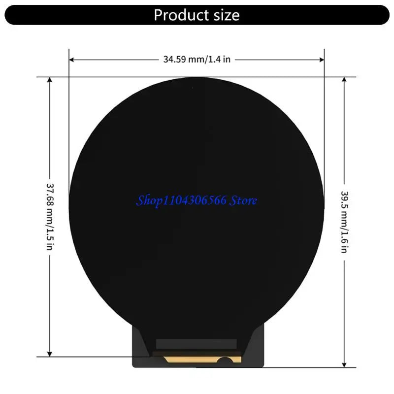 KNOMI V2.0 Round Circular Display for 3D Printer Heads 3D Printer Display HIP