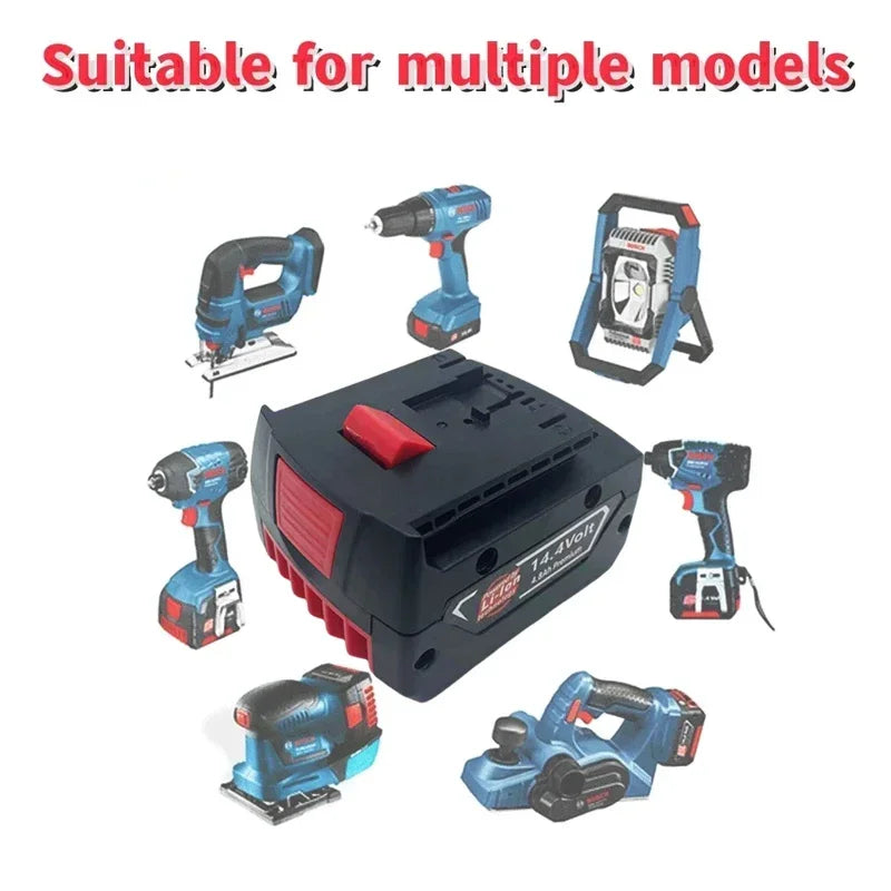 Aimjin 14.4V 4.8Ah Li-Ion Replacement Battery for Bosch Power Tool Battery HIP