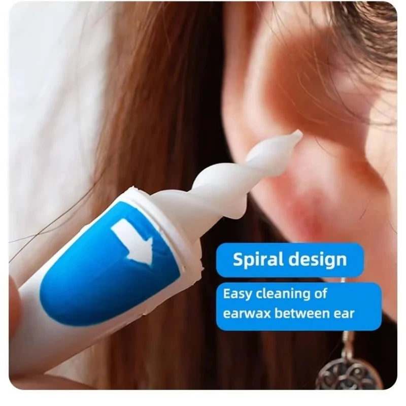 Spiral Ear Wax Remover Tool – 16 Silicone Heads | RUZOFO Ear Wax Remover HIP