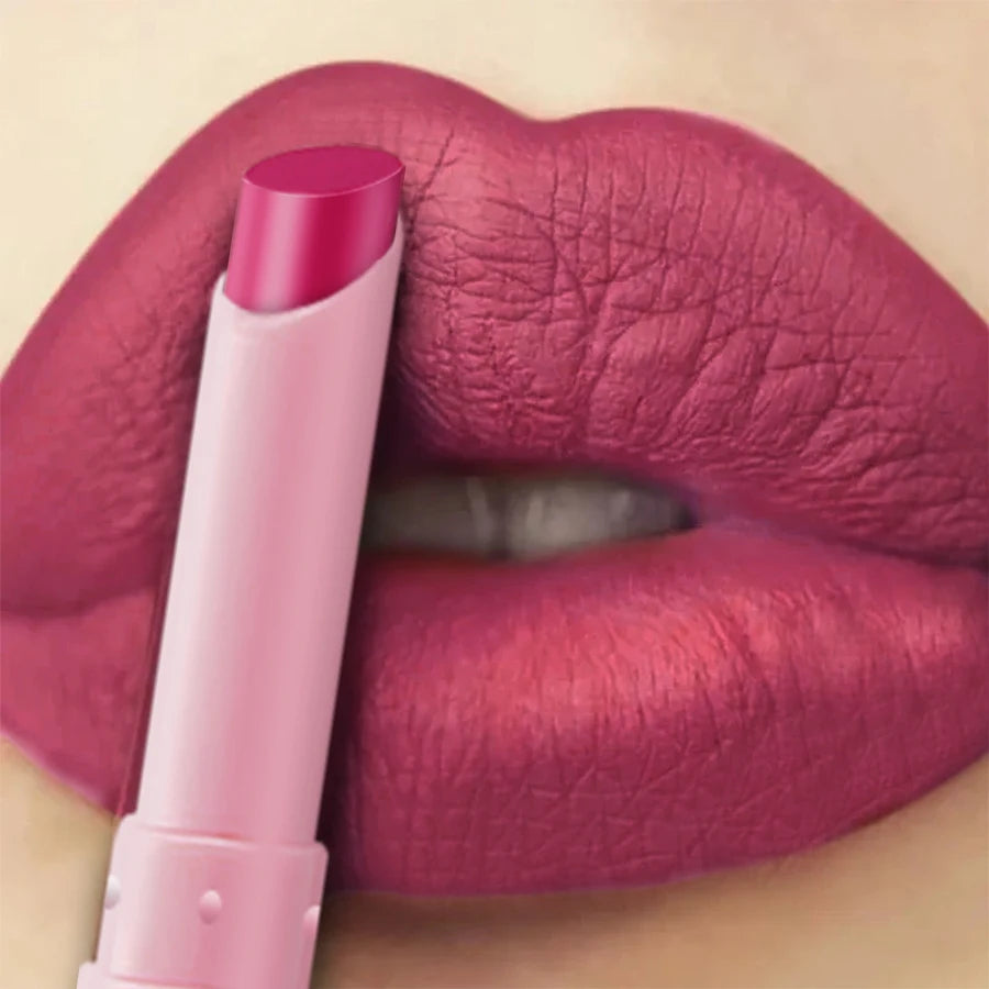 KAFURUX 15-Color Velvet Matte Waterproof Lipstick | Long-Lasting Matte Lipstick HIP