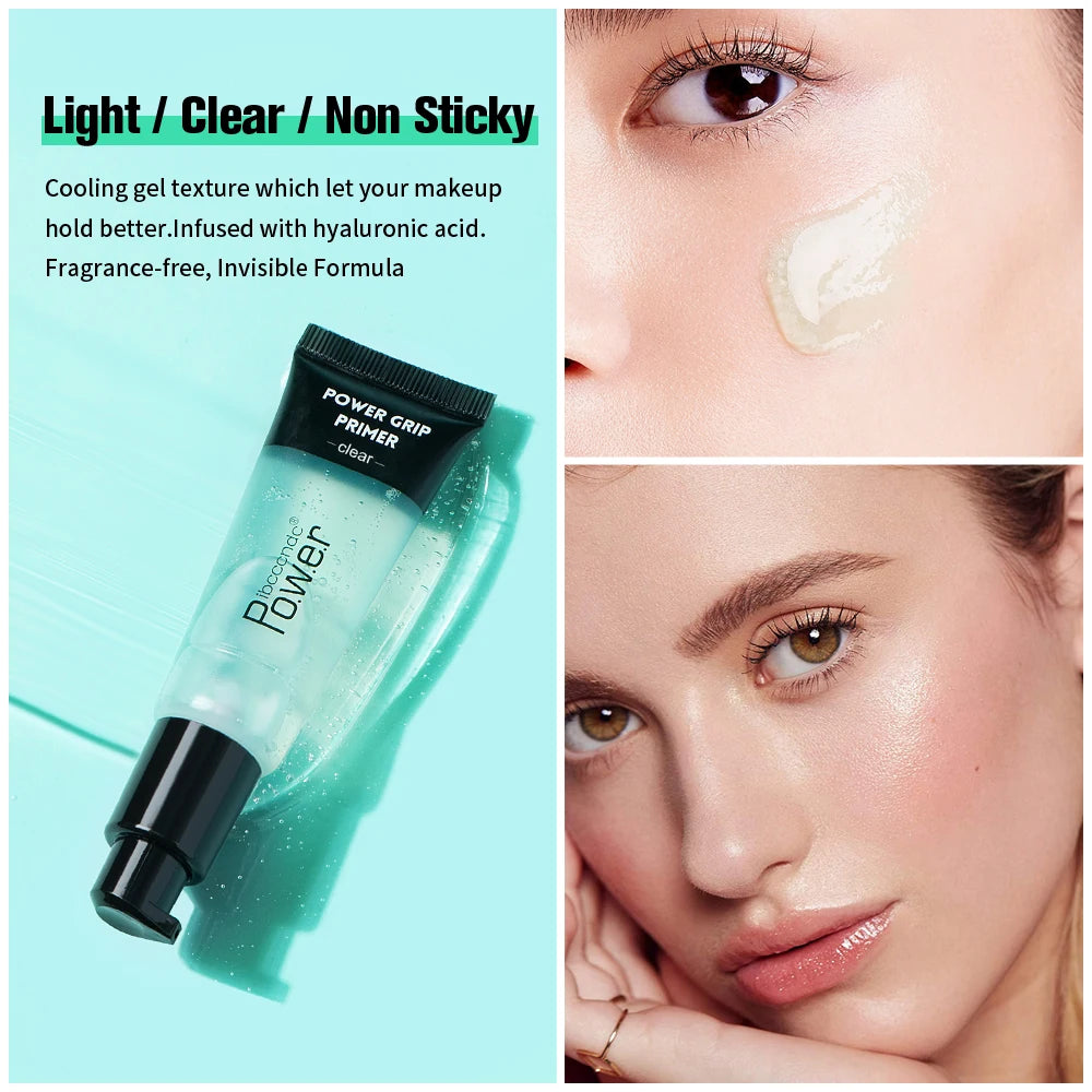 24ml Power Grip Primer Gel Based Hydrating Face Primer For Smoothing Skin Gripping Makeup Invisible Pore Colorless Primes HIP