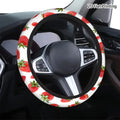 Strawberry 15" Steering Wheel Cover – No-Sew Polyester Steering Wheel Cover HIP 1