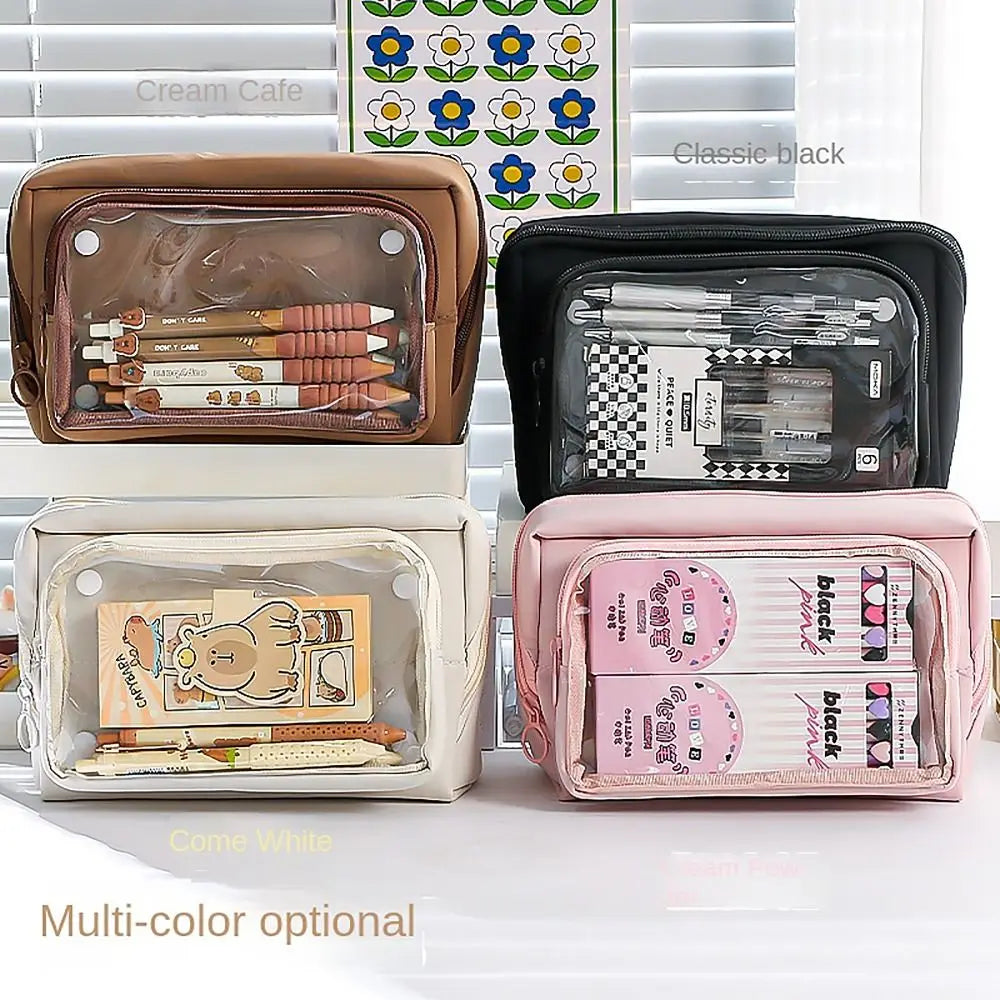 Large Capacity Detachable Pencil Case – Multi-Pocket Pen Bag Pencil Case HIP