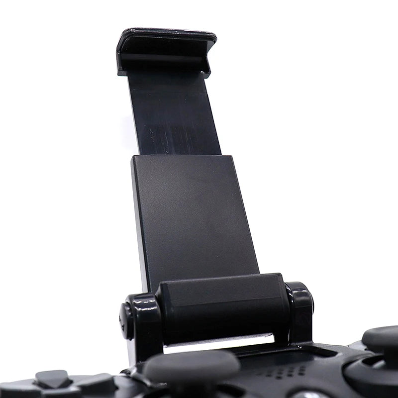 Adjustable Phone Mount Clip for Game Controllers – ABS Gamepad Phone Mount HIP Black