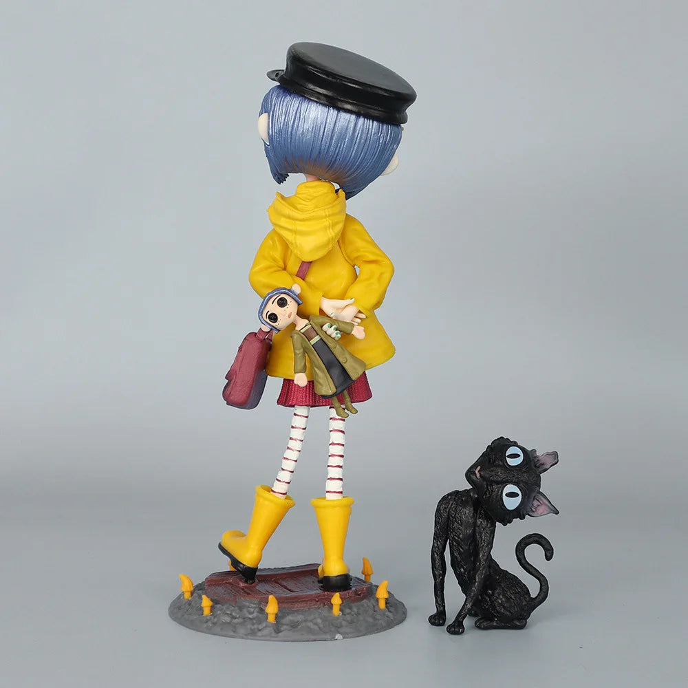 Coraline PVC Statue Figure 19cm – Movie Collectible Model PVC Collectible Figure HIP