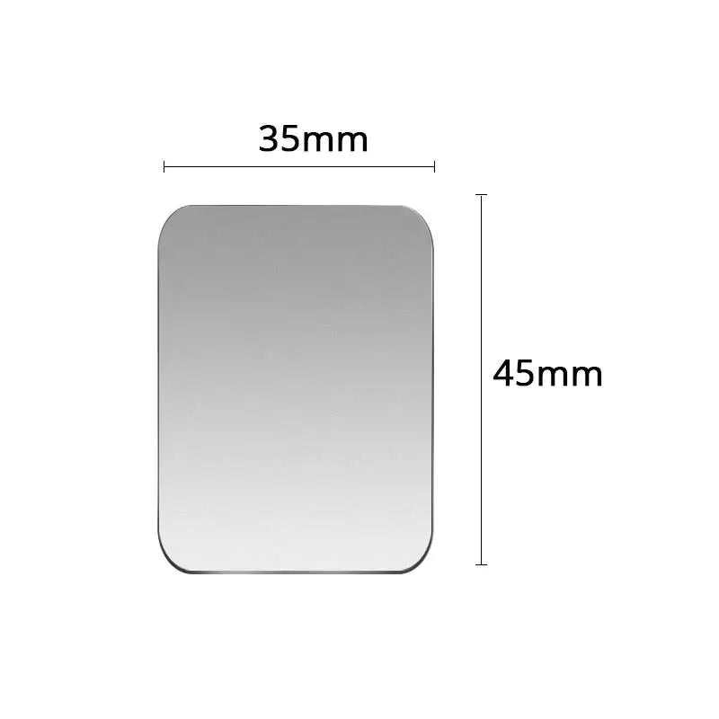 Magnetic Metal Plate for Car Phone Mount | SEamopar 1–5 Pcs Car Phone Mount Plate HIP 1PCS Silver 35x45