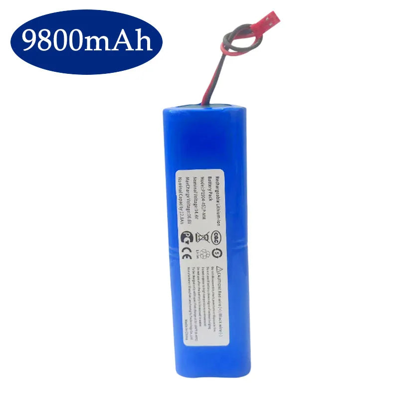 12800mAh Battery for Ecovacs Deebot Ozmo 950, X1, T8, T9, T10 Robot Vacuum Battery HIP 1PCS 9800mAh