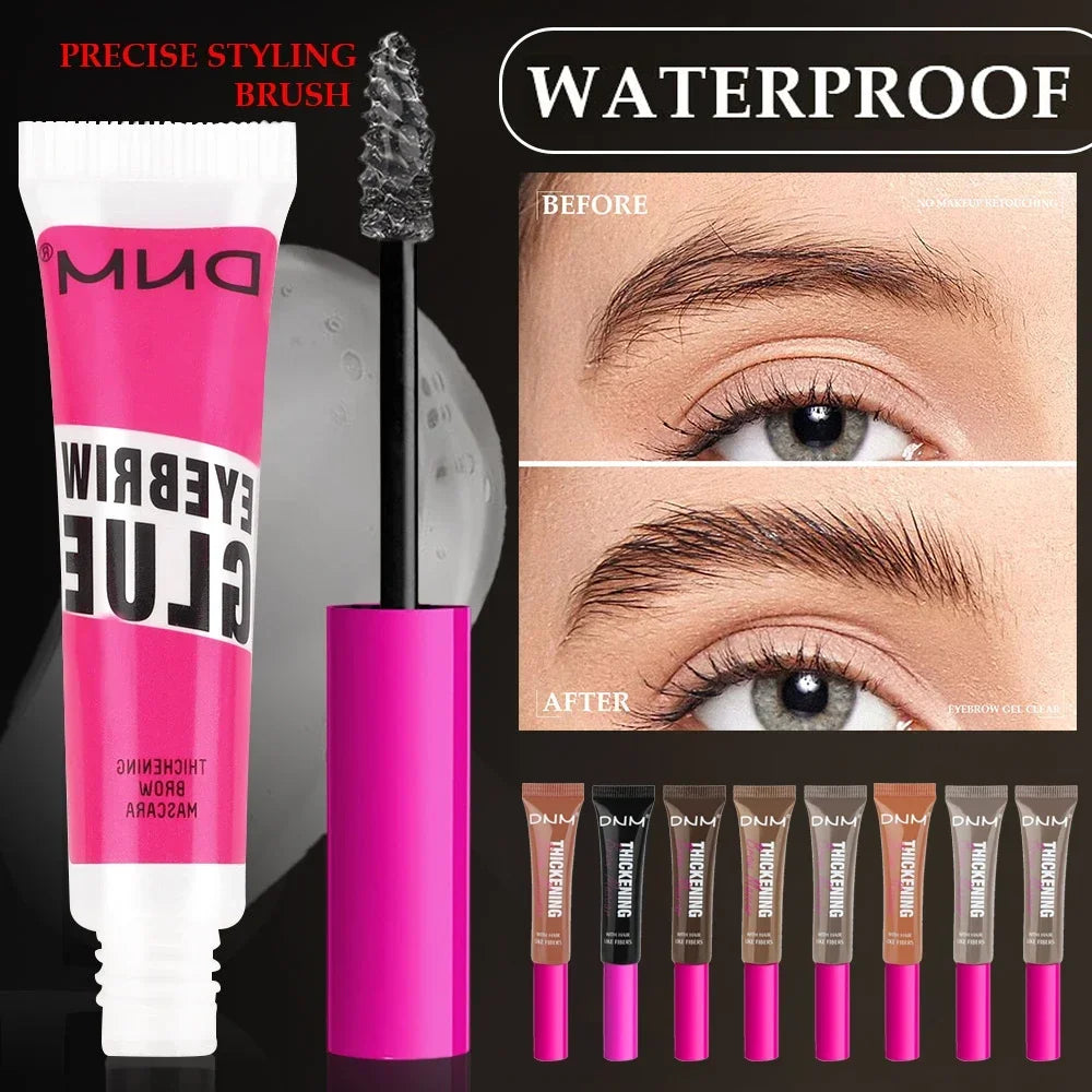 Fiber Brow Mascara Lasting Natural Eyebrow Dyeing Cream Thickening Texture Eye Brow Styling Cream Volumizing Effect HIP