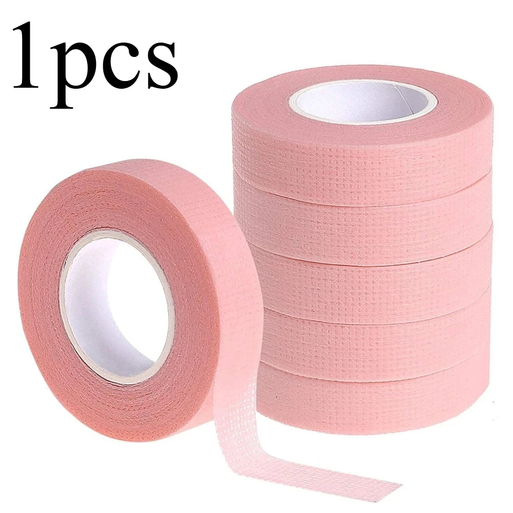 Micropore Eyelash Tape for Lash Extensions & Lifting | RUZOFO Lash Extension Tape HIP C526-Pink-1pcs