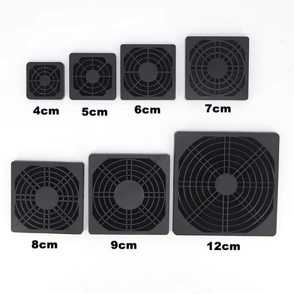 4-Pack PC Fan Dust Filter Guard Grill – 40mm to 120mm PC Fan Dust Filter HIP