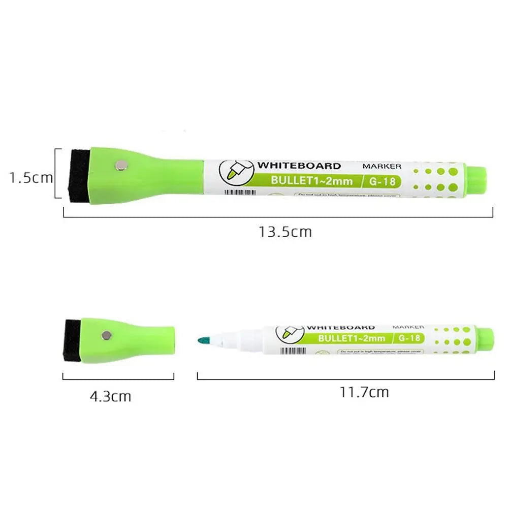 Erasable Magnetic Whiteboard Markers – Multi-Color Set of 5 Whiteboard Marker Set HIP