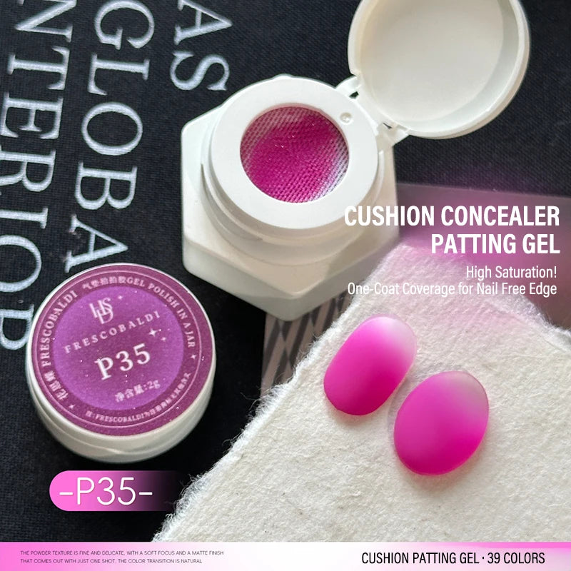 1Pc 39 Colors Nail Air Cushion Patting Gel High Saturation Long-Lasting Solid Color Gradient Shading For DIY Nail Salon ﻿Tools HIP 35