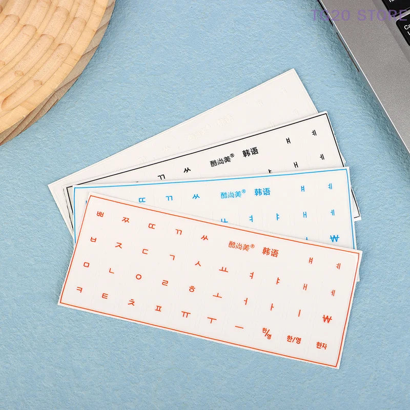 Universal Transparent Keyboard Stickers – Engraving Film Set Keyboard Sticker Set HIP