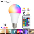 E27 RGBW LED Bulb 5W–15W with IR Remote | Color Changing RGBW LED Bulb HIP 15W