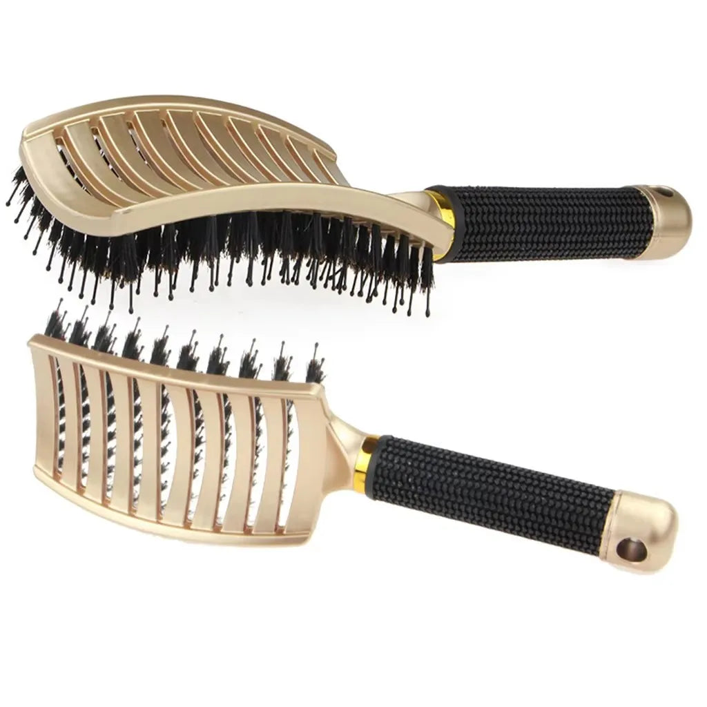 Nylon Bristle Detangling Hair Brush & Scalp Massage Comb Detangling Hair Brush HIP