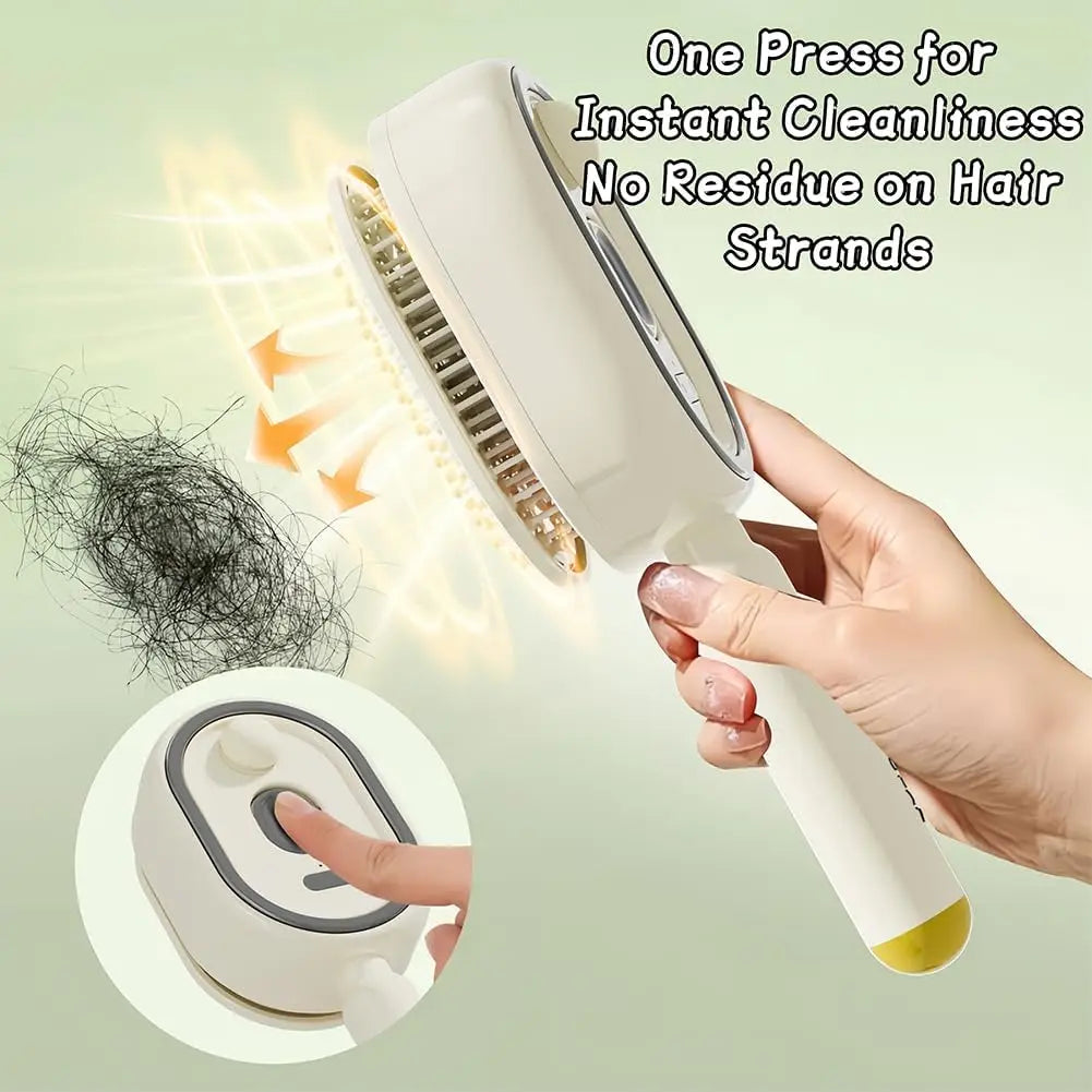 3-in-1 Electric Steam Hair Brush Comb – Mist & Ion Tech Electric Hair Comb HIP
