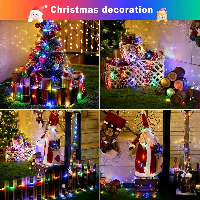 Solar Fairy String Lights – 8 Modes, IP65 Waterproof Copper Wire Solar String Lights HIP