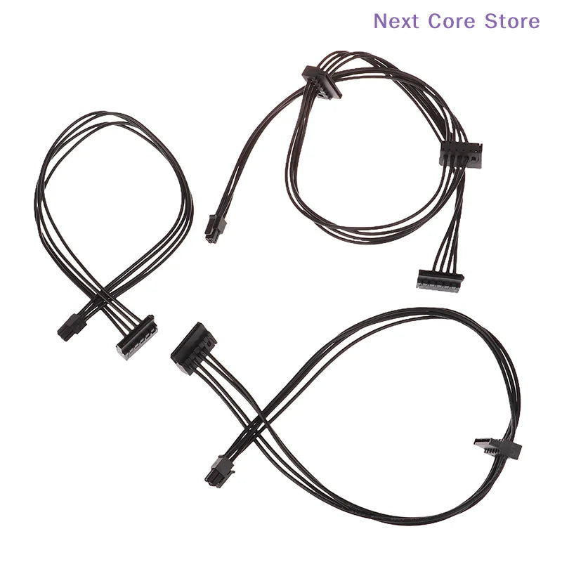 Mini 4-Pin to SATA Power Cable for SSD & HDD – 35/45/65cm SATA Power Cable HIP