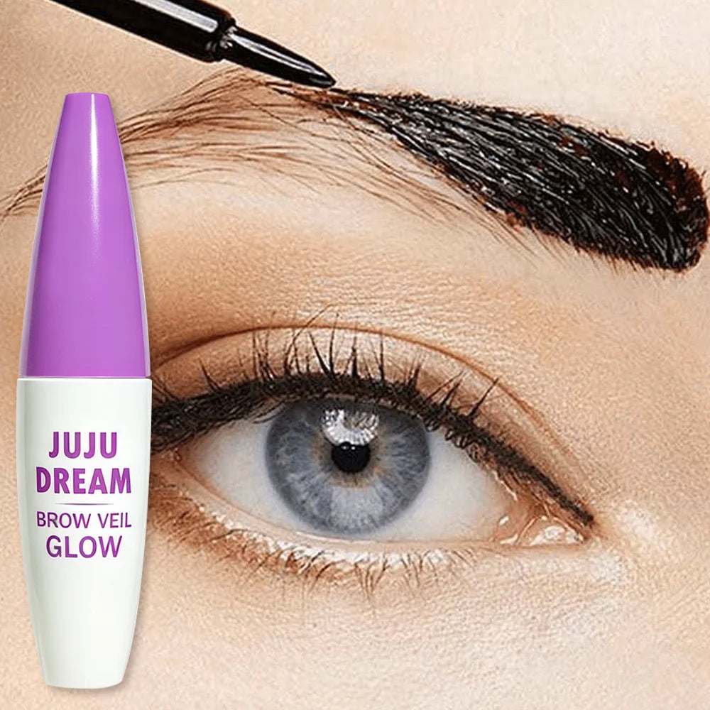 JUJU Dream Peel-Off Eyebrow Tint Gel – Waterproof Brow Tattoo Eyebrow Tint Gel HIP