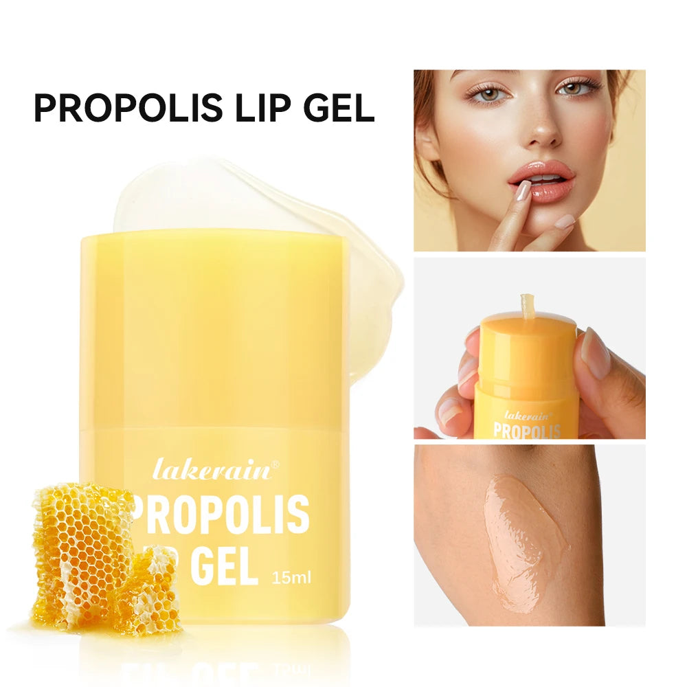 Honey Lip Hydrating Lip Balm & Mask 12hrs Long-lasting Moisture Butter Propolis Lipcerin Gentle Dispenser Exfoliation Twist Kore HIP