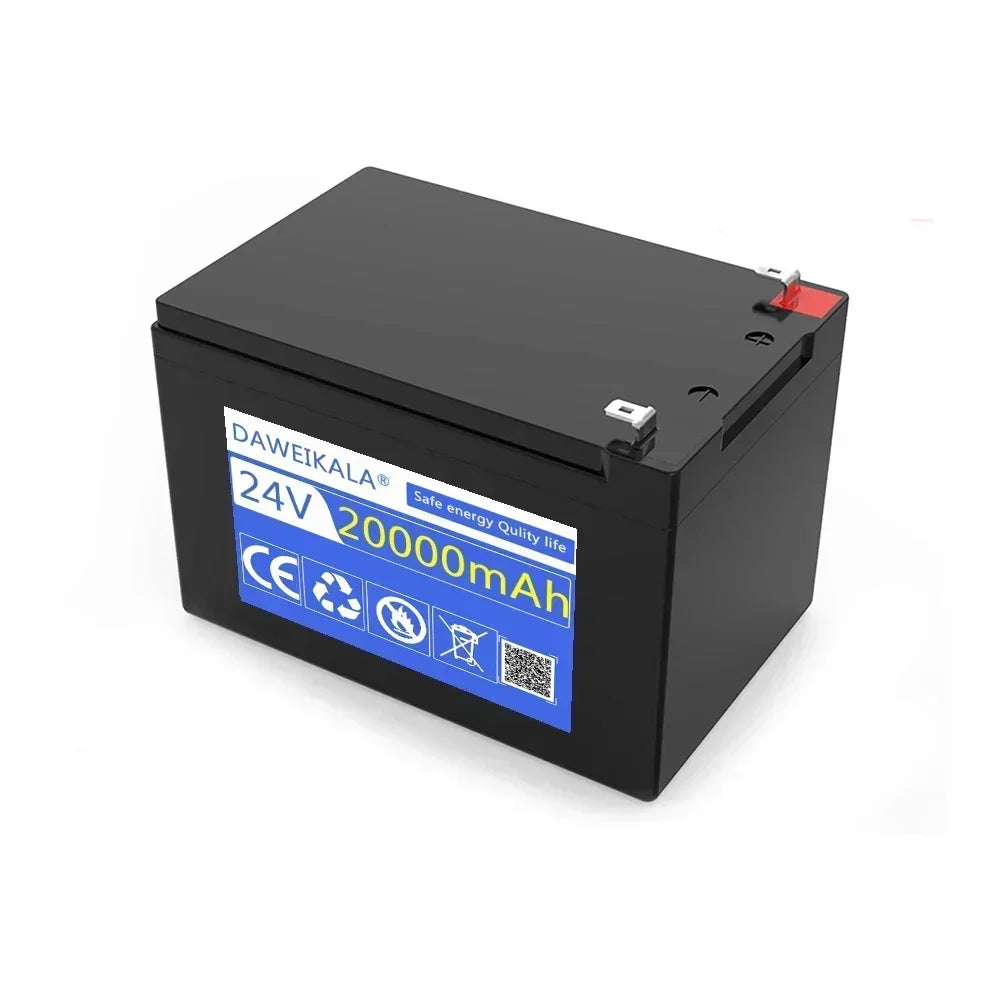 24V 20Ah LiFePO4 Lithium Battery Pack 18650 with BMS Lithium Battery Pack HIP