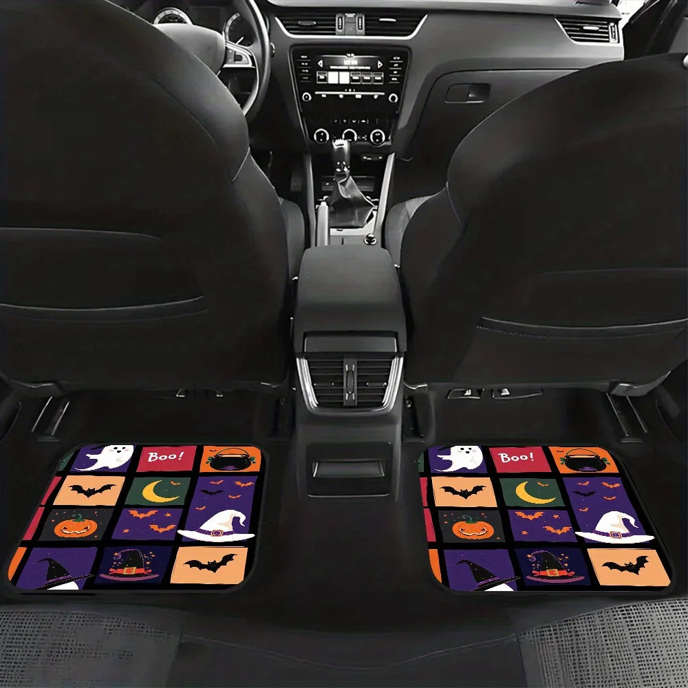Halloween Car Floor Mats Set of 4 – Fits Sedan & SUV | HIP Car Floor Mats HIP