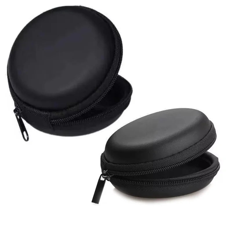 Mini Hard Earphone Case – Zippered Shockproof Organizer Pouch Earphone Storage Case HIP