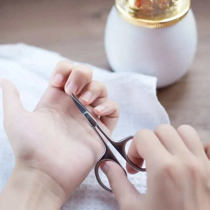 Professional Stainless Steel Cuticle Scissors & Nail Trimmer Cuticle Scissors HIP