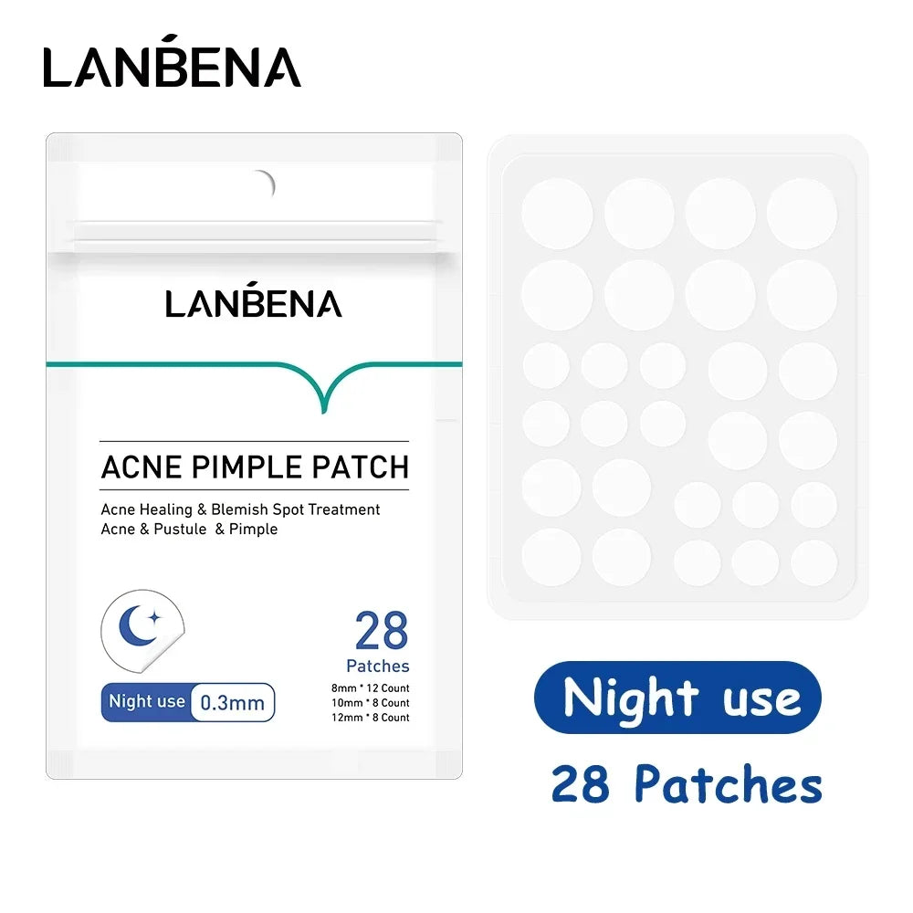 LANBENA Acne Pimple Patch 25pc – Invisible Blemish Stickers Acne Pimple Patch HIP Night use